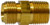 Midland Metal 32032 Ballseat Adapter, 1/2 in NPSM x 1/2 in MNPTF, Brass