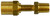 Midland Metal 32725 Reusable Hose Adapter, 3/8 in Hose x 1/4 in Male NPTF, Brass