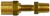 Midland Metal 32746 Reusable Hose Adapter, 1/2 in Hose Barbed x 1/2 in MNPTF, Brass