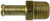 Midland Metal 32176 Adapter, 3/8 in Bubble Barbed x 3/8 in MIP, Brass
