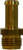 Midland Metal 38832 Connector, 5/16 in Hose Barbed x 3/8 in Male Inverted Flared, Brass