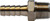 Midland Metal 73958 Adapter, 2 in Hose Barbed x 2 in MIP, Stainless Steel