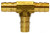 Midland Metal 32365SS Tee, 1/4 in Hose Barbed x 1/4 in Hose Barbed x 1/4 in Hose Barbed, Stainless Steel