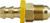 Midland Metal 30247 Adapter, 3/4 in Push-On Hose Barb x 3/4 in 45 deg Male Flared, Brass