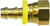 Midland Metal 30346 Adapter, 1/2 in Push-On Hose Barbed x 1/2 in FNPSM Ball Seat Swivel, Brass