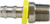 Midland Metal 30200SS Adapter, 1/4 in Push-On Hose Barb x 1/8 in MIP, Stainless Steel