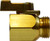 Midland Metal 30162 Ball Valve, 3/4 in Nominal, FIP x MGH, 1 -Port/Way, 500 psi Pressure, 180 deg F