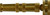 Midland Metal 30638 Crossed Pattern Nozzle, 3/4 in Female Garden Hose Threaded, Brass