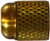 Midland Metal 10081 Finger Tightening Cap, 1/4 in 45 deg SAE Flared Tube, Brass