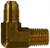 Midland Metal 28783F 90 deg Elbow, 1-1/16 in Male JIC x 3/4 in MIP, Brass