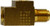 Midland Metal 12151 Towed Trailer Brake Tee, 1/4 in Inverted Flared Seat x 1/4 in Inverted Flared x 1/4 in, Brass