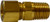 Midland Metal 18092 Ball Check Valve, 1/8 x 1/8 in Nominal, Compression x MNPTF, Brass Body, Domestic