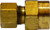 Midland Metal 18154 Adapter, 3/8 in Compression x 3/8 in FNPTF, Brass