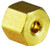 Midland Metal 25033 Nut, 1/8 in Tube, Brass