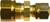Midland Metal 26065 Captive Sleeve Union with 26004 Sleeve Nut, 5/16 in Compression x 5/16 in Compression, Brass