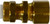 Midland Metal Poly-Flo 20237 Union, 3/8 in Tube OD x 3/8 in Compression, Brass