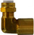 Midland Metal Poly-Flo 20303 90 deg Elbow, 1/4 in Tube OD x 1/4 in FNPTF, Brass