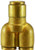 Midland Metal 20551 Union Wye, 5/32 in Push-In Tube x 5/32 in Push-In Tube x 5/32 in Push-In Tube, Brass