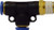 Midland Metal 20167C Swivel Run Tee, 1/2 in Push-In Tube x 1/2 in MNPT x 1/2 in Push-In Tube, Composite