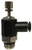 Midland Metal 20785C Meter Out Right Angle Flow Control Valve, 1/4 x 1/8 in Nominal, Push-In x MIP
