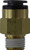 Midland Metal 680402C Straight Connector, 1/4 in Push-In x 1/8 in MIP, Composite