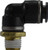 Midland Metal 695322SC 90 deg Elbow, 5/32 in Push-In x 1/8 in MIP, Composite