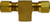 Midland Metal 38144 Branch Tee, 3/8 in Tube OD x 3/8 in Tube OD x 1/4 in FIP, Brass