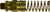 Midland Metal 38342 Adapter with Spring, 3/8 in Hose x 1/4 in MPT, Brass