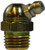 Midland Metal 36132 65 deg Ball Check, 65 deg, 1/4-18 Thread, MNPTF Thread, 0.56 in Hex, Steel, 0.34 in OAL