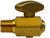 Midland Metal 46066 Drain Cock, 1/4 in Nominal Pipe, MIP, Brass Body