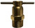 Midland Metal 46082 Drain Cock, 3/8 in Nominal Pipe, MIP, Brass Body