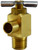 Midland Metal 46089A Bibb Needle Valve, Drain Cocks, 1/4Mip x .38Id Bib Needle Valve, Brass Fittings