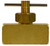 Midland Metal 46056 Needle Valve, 1/4 x 1/4 in Nominal, FIP x FIP, 150 psi Pressure, -45 to 250 deg F