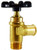 Midland Metal 46456 Truck Valve, 3/4 x 1/2 in Nominal, Hose Barbed x MIP, 250 psi Pressure