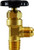 Midland Metal 46475 Truck Valve, 1/2 x 1/2 in Nominal, Flared x MIP, 250 psi Pressure, -40 to 250 deg F