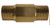 Midland Metal 46521 Marine Anti-Siphon Valve, 3/8 x 3/8 in Nominal, MIP x MIP, Brass Body