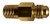 3/8 FLARE X 1/4 MIP BRASS CHECK VALVE Anti-Siphon - 46526