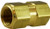 Midland Metal 46512 High Pressure Check Valve, 1/2 in Nominal, FIP x FIP, Brass Body, Import
