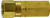 Midland Metal 46517 High Pressure Check Valve, 3/8 in Nominal, FIP x FIP, Brass Body, Import