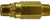Midland Metal 46519 High Pressure Check Valve, 3/8 in Nominal, MIP x MIP, Brass Body, Import