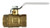 Midland Metal 941155LF Ball Valve, 1 in Nominal, FIP x FIP, 600 psi WOG Pressure, -40 to 365 deg F