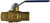 Midland Metal 940214LF Ball Valve, 1 in Nominal, C x C, 600 psi WOG Pressure, -20 to 248 deg F