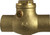 Midland Metal 940362LF Swing Check Valve, 1/2 in Nominal, Sweat x Sweat, Cast Brass Body, Import