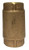 Midland Metal 944434LF Check Valve, 1-1/2 in Nominal, FIP x FIP, Brass Body, Import