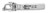Midland Metal 43206L Locking Handle, For Use With: 1-1/2 to 2 in Italian Full Port Ball Valves