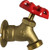 Midland Metal 942142 Angle Sillcock, 3/4 x 1/2 in Nominal, GHT x FIP, Brass Body