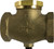 Midland Metal 947141 In-Line Check Valve, 1/4 in Nominal, FIP x FIP, Cast Bronze Body, Import