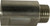 Midland Metal 949473 1-Piece Spring Check Valve, 1/2 in Nominal, MNPT x FNPT, 316 Stainless Steel Body
