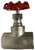 Midland Metal 949303 Globe Valve, 1/2 in Nominal, Threaded, 200 psi Pressure, 316 Stainless Steel Body
