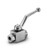 Midland Metal GE212NPT High Pressure Ball Valve, 1/2 in Nominal, FPT, 2-Way -Port/Way, 7250 psi Pressure